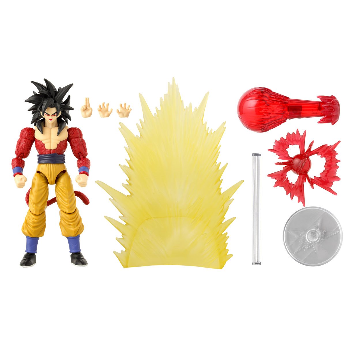 Dragon Ball Dragon Stars Power Up Pack Super Saiyan 4 Goku GT Version Action Figure