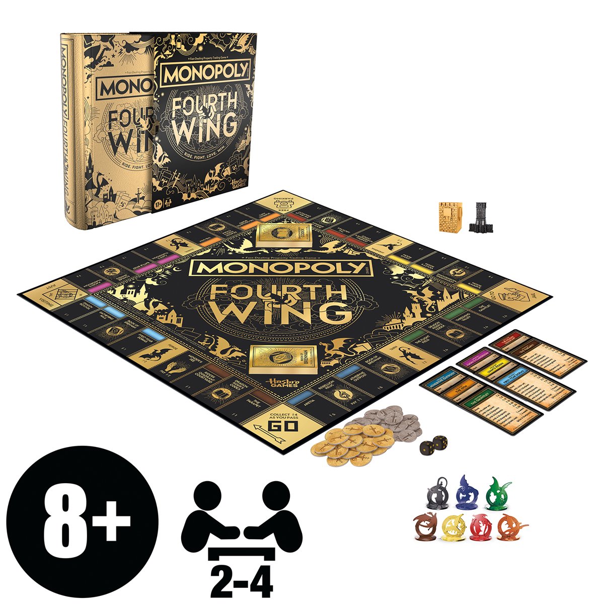 Fourth Wing Edition Monopoly Board Game