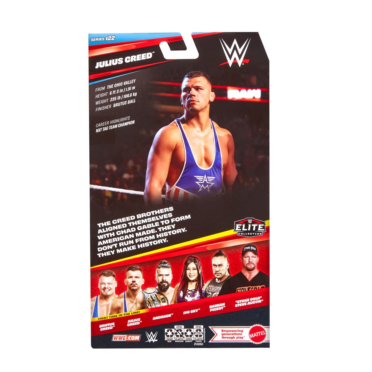 WWE Elite Collection Series 122 Action Figure Case of 8
