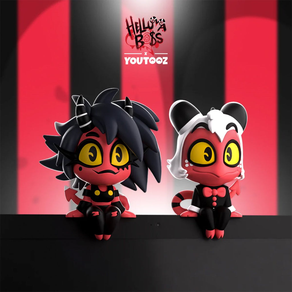 Helluva Boss Collection Millie & Moxxie Monitor Buddiez Vinyl Figure 2-Pack #19