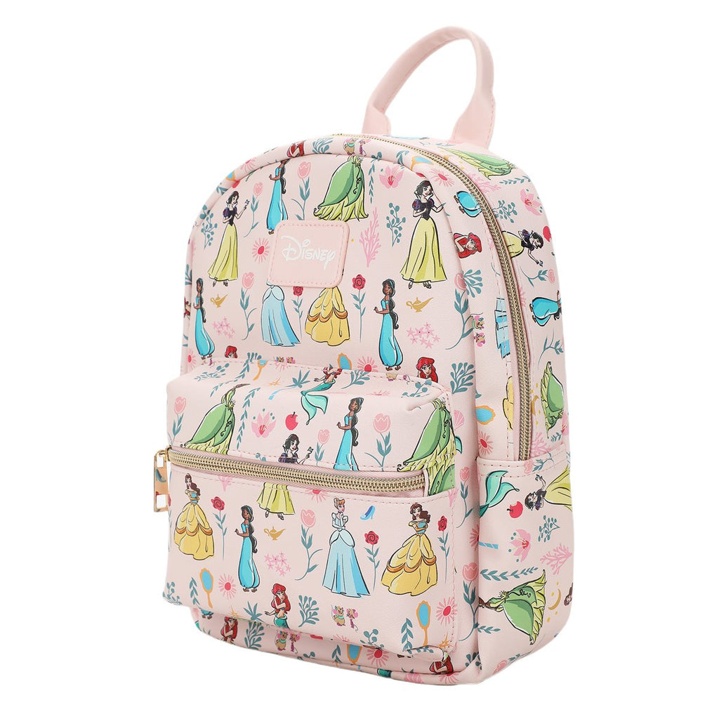 Disney Princesses All Over Print Mini-Backpack