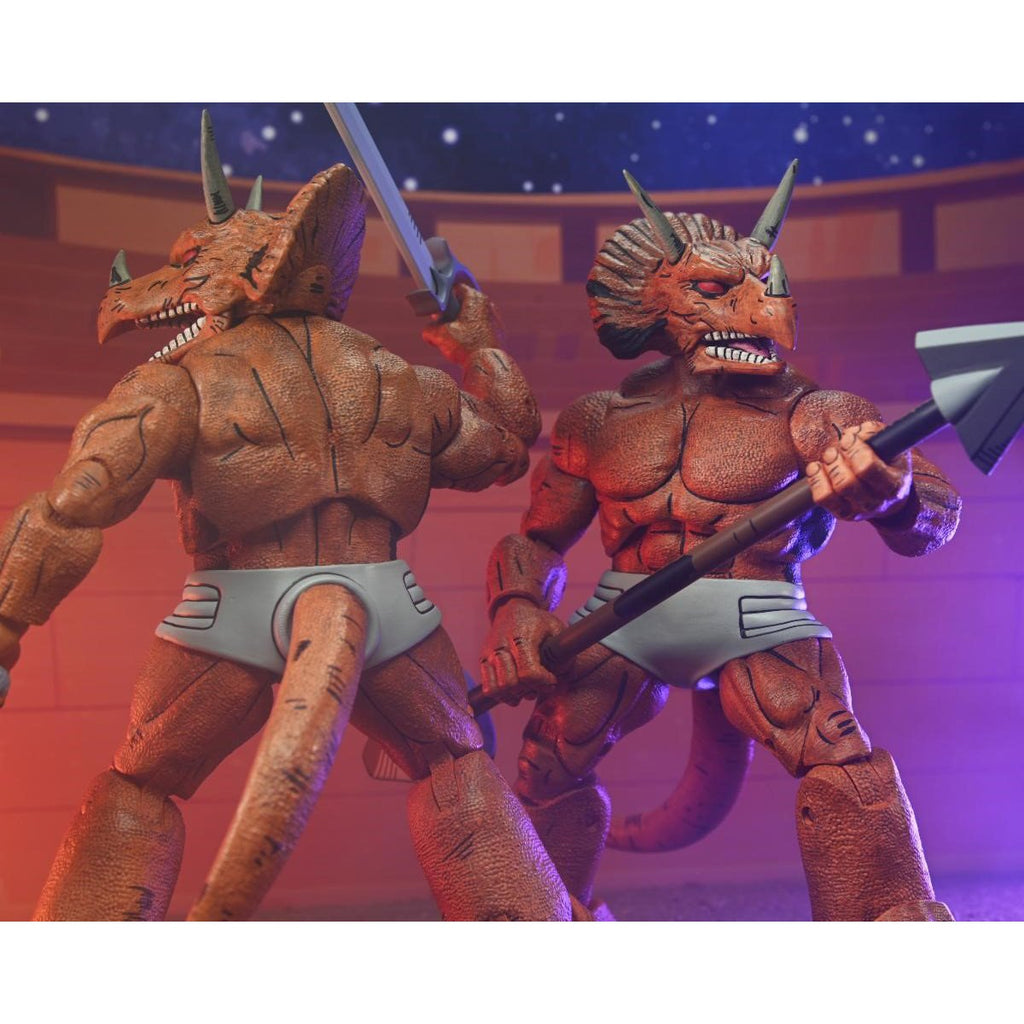 Teenage Mutant Ninja Turtles Mirage Comics Triceraton Gladiator 7-Inch Scale Action Figure