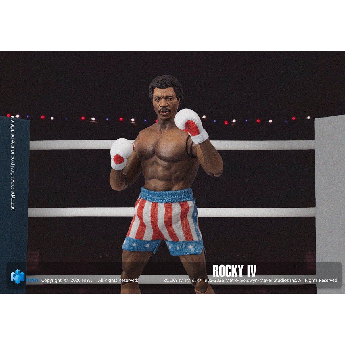 Rocky IV Apollo Creed Exquisite Super Series 1:12 Scale Action Figure