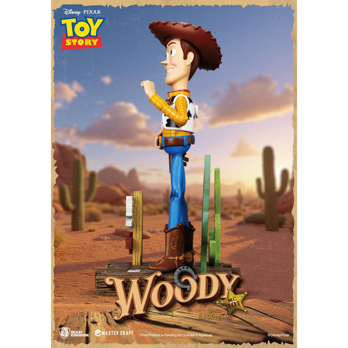 Toy Story Sheriff Woody MC-101 Master Craft Statue
