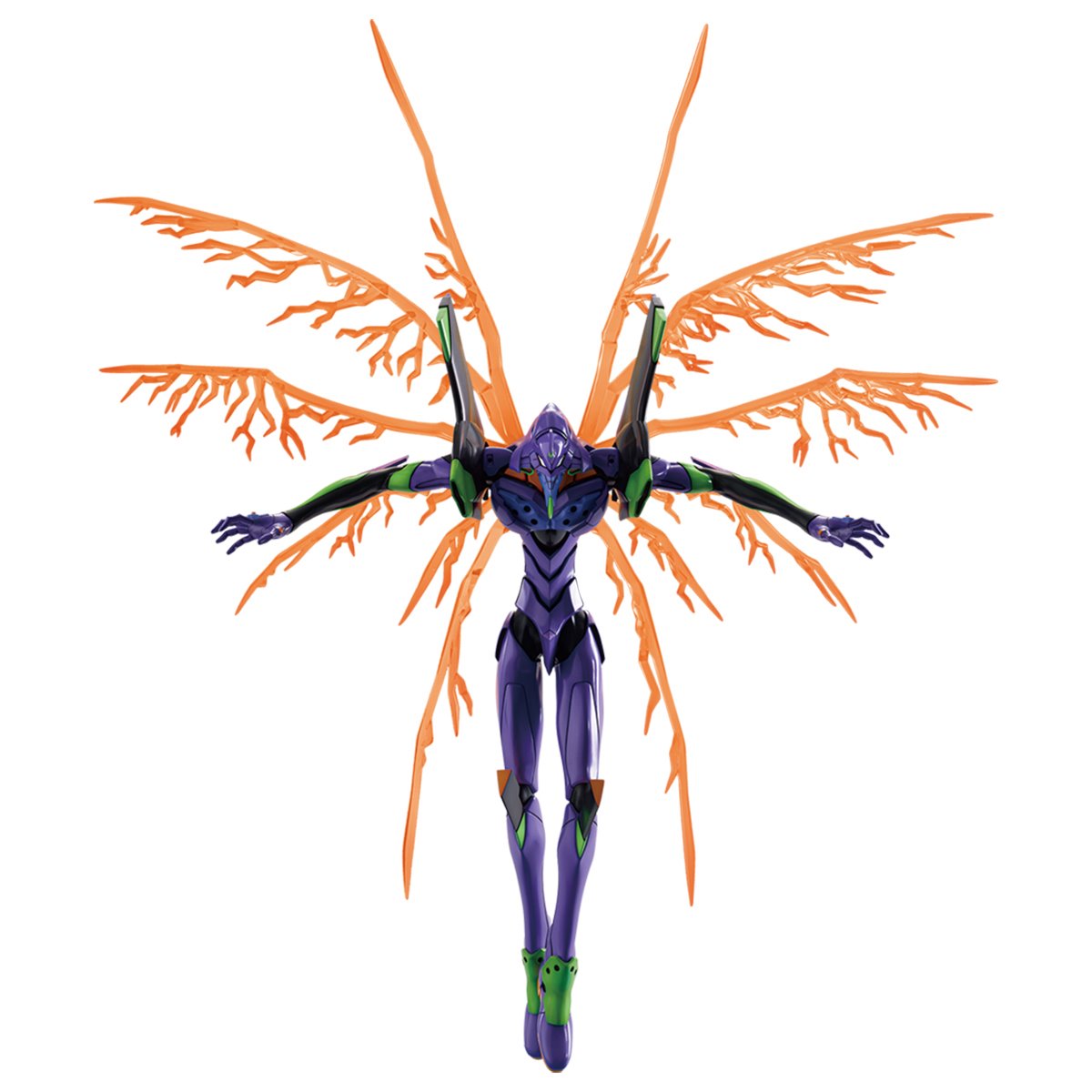 Neon Genesis Evangelion Test Type-01 30th Anniversary Mega Impact Glow-in-the-Dark Ichibansho Statue