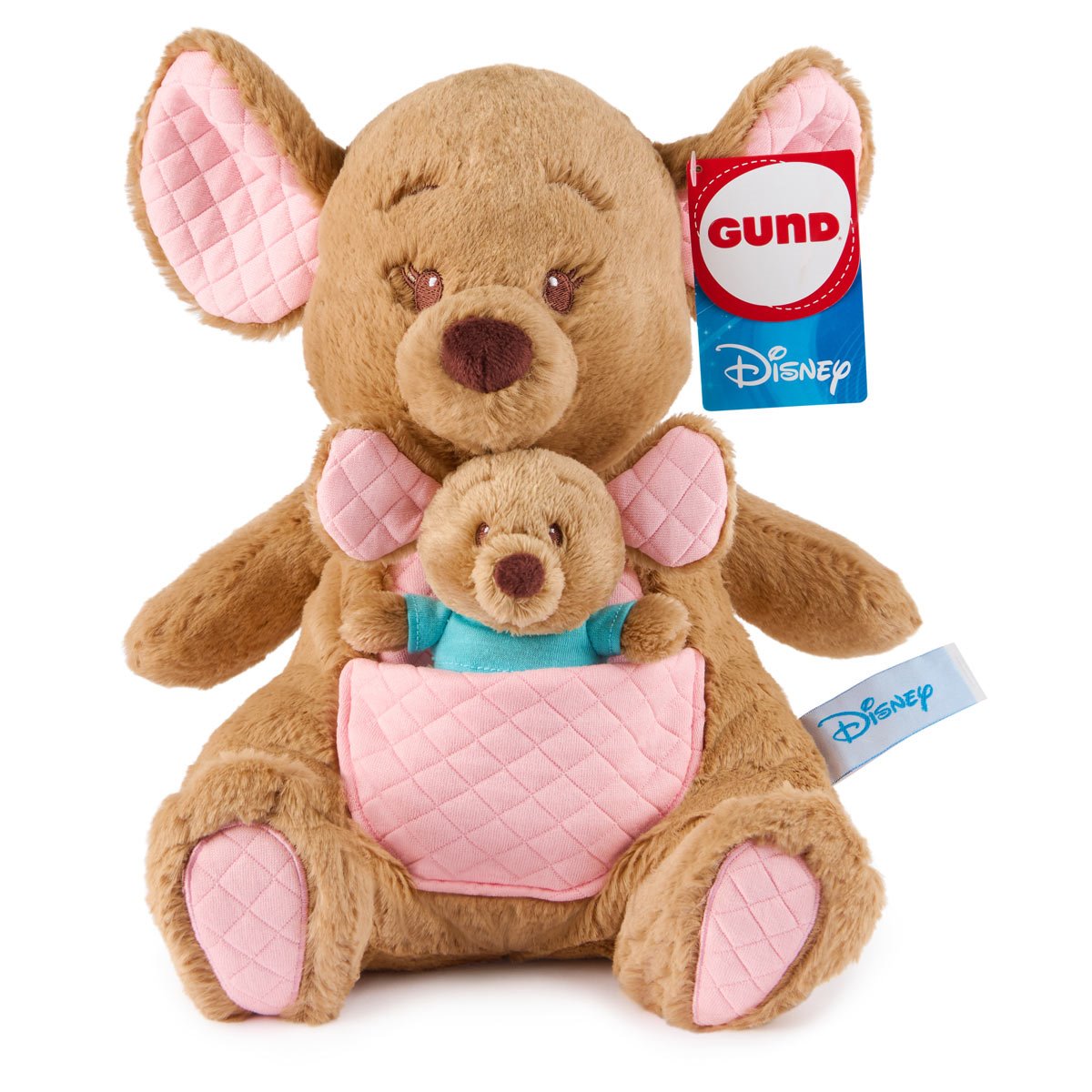 Disney Winnie the Pooh Kanga and Roo Oh So Snuggly 12 1/2-Inch Plush