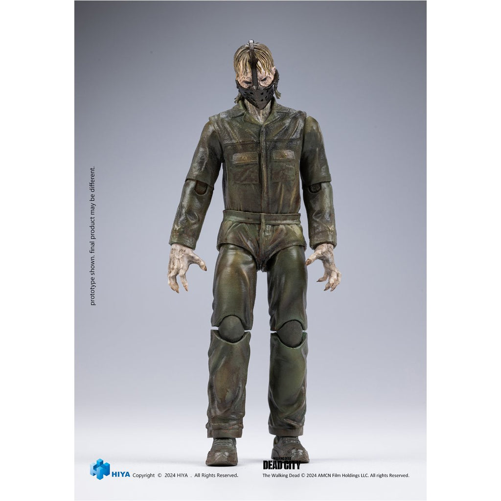 The Walking Dead: Daryl Dixon Dark Eyes Walker Exquisite Mini Series 1:18 Scale Action Figure