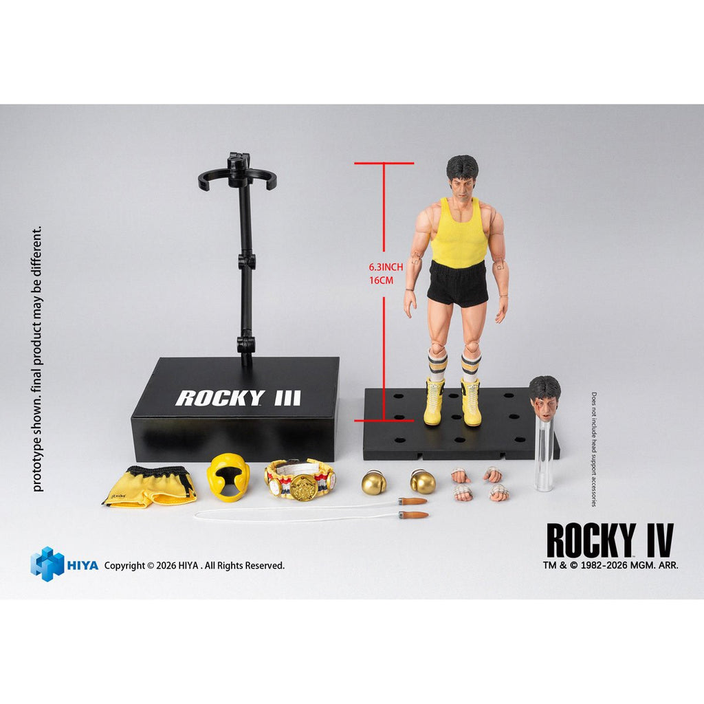 Rocky III Rocky Boxer Version Exquisite Super Series 1:12 Scale Action Figure