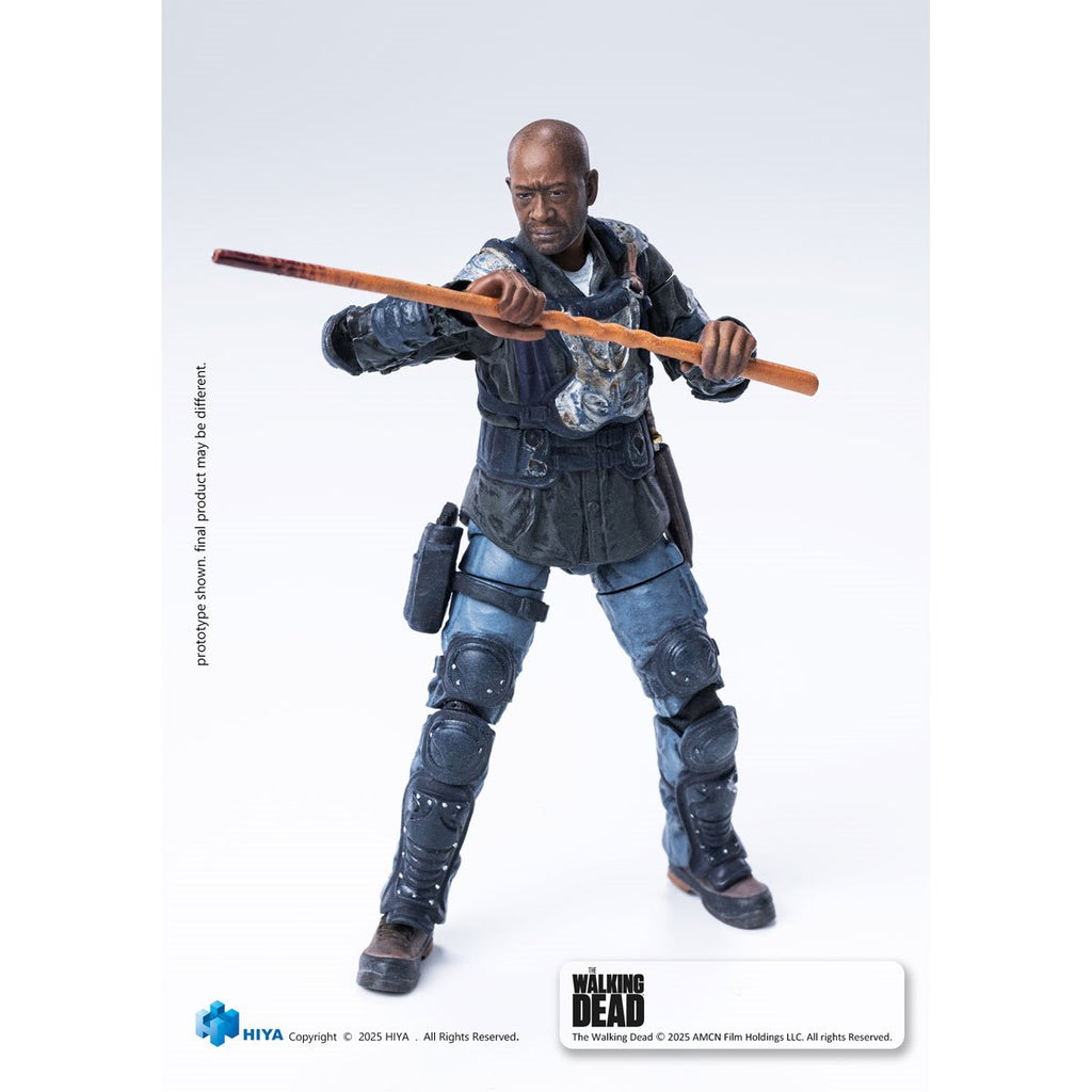 The Walking Dead Morgan Jones 4-Inch Exquisite Mini Series 1:18 Scale Action Figure