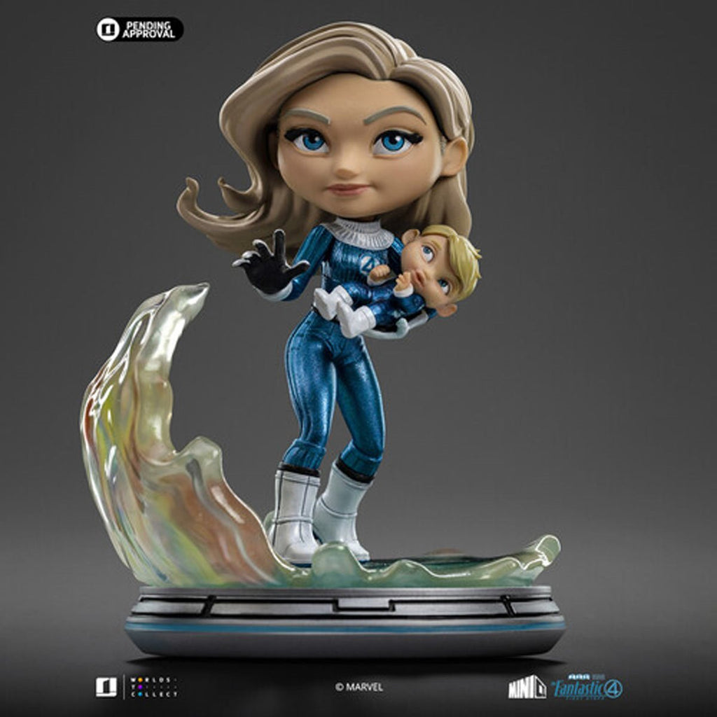 The Fantastic Four: First Steps MiniCo Limited Edition Metallic Vinyl Figure 4-Pack - AE Exclusive