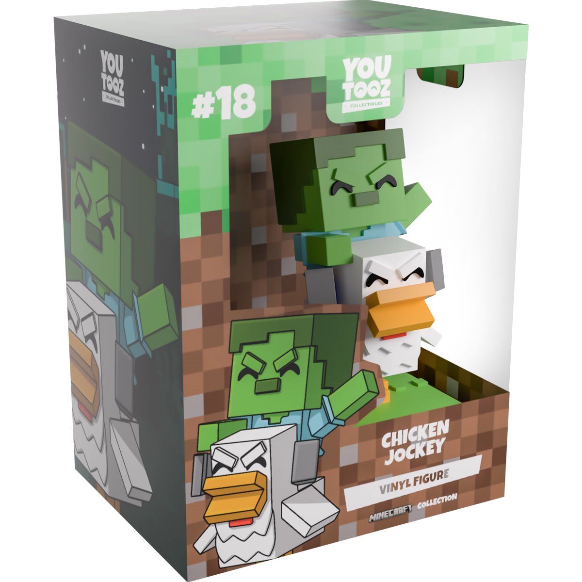 Minecraft Collection Chicken Jockey Vinyl Figure #18