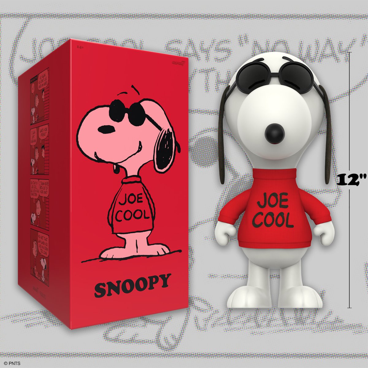 Peanuts Snoopy Joe Cool SuperSize 12-Inch Vinyl Figure