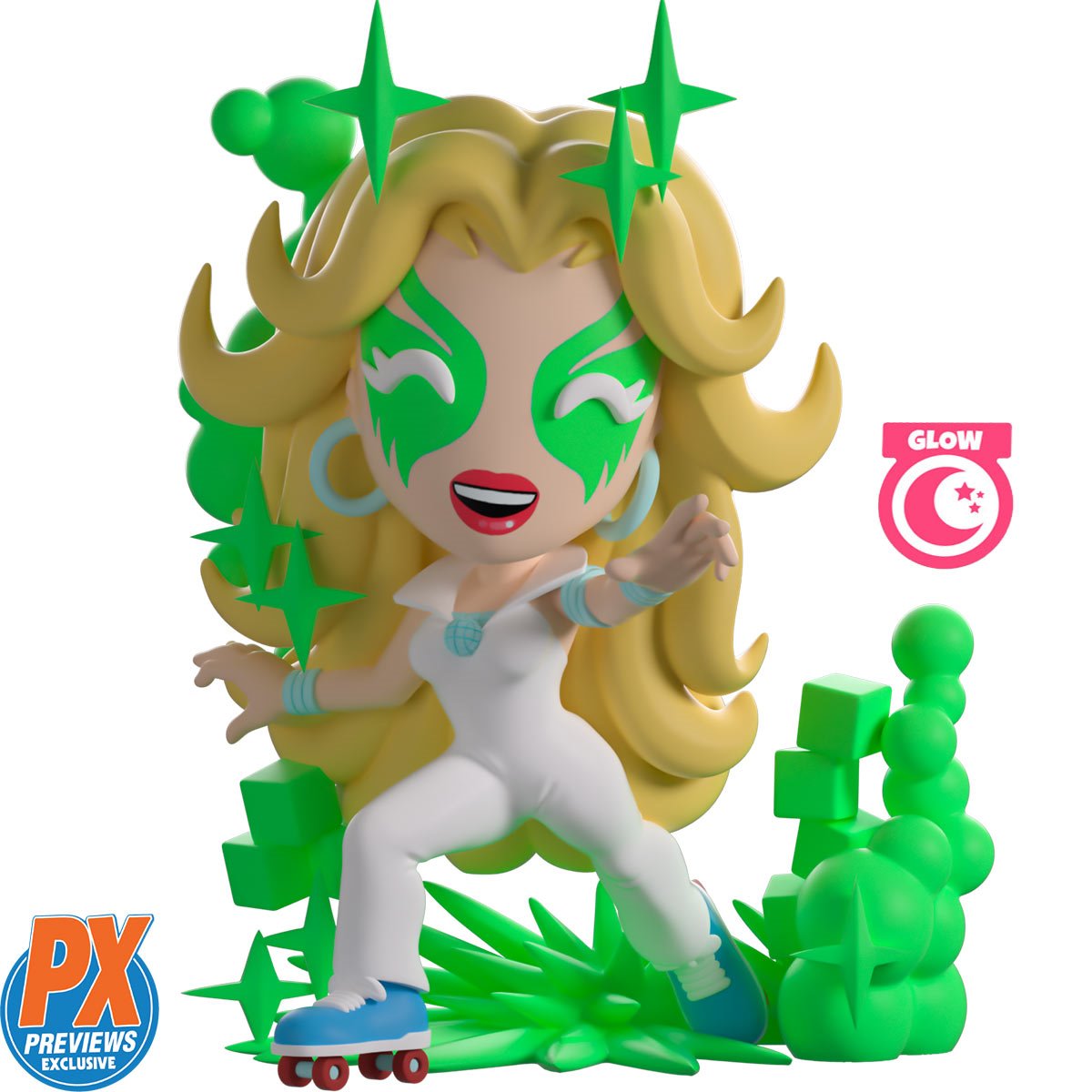 X-Men Dazzler Vol. 1 #20 Glow-in-the-Dark Vinyl Figure - Previews Exclusive