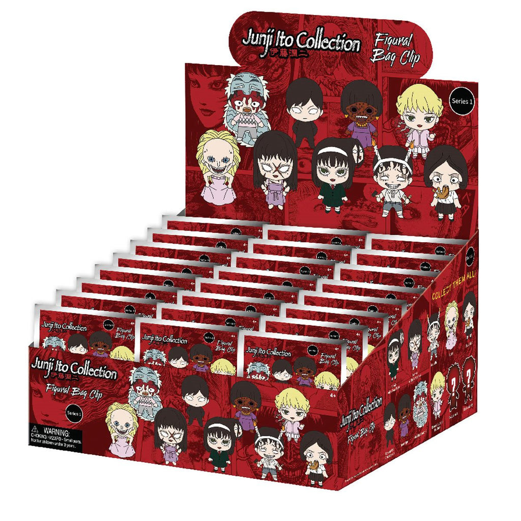 Junji Ito Series 1 3D Foam Bag Clip Random 6-Pack