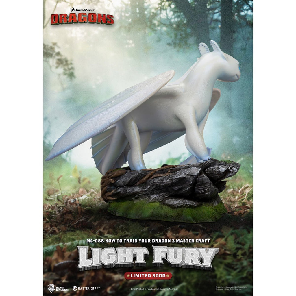 How to Train Your Dragon 3 Light Fury MC-088 Master Craft Statue